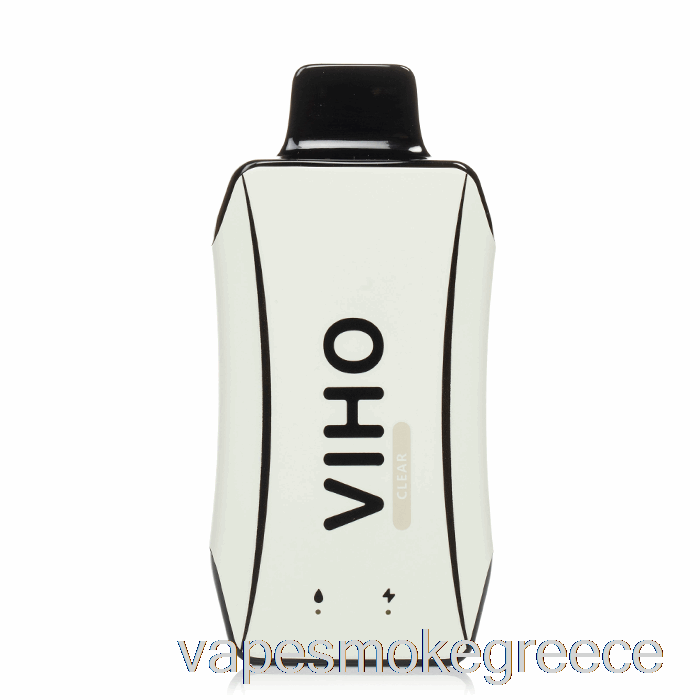 Vape Greece Viho Turbo 10000 μιας χρήσης διαφανές